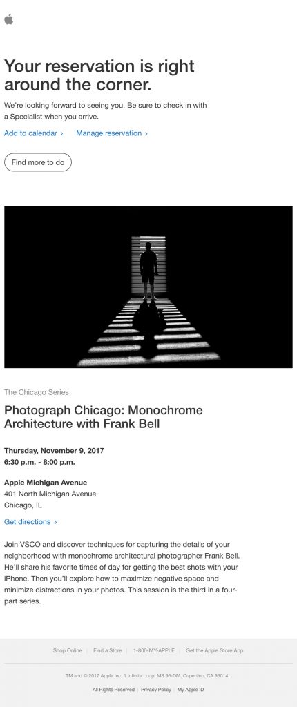 email xác nhận sự kiện