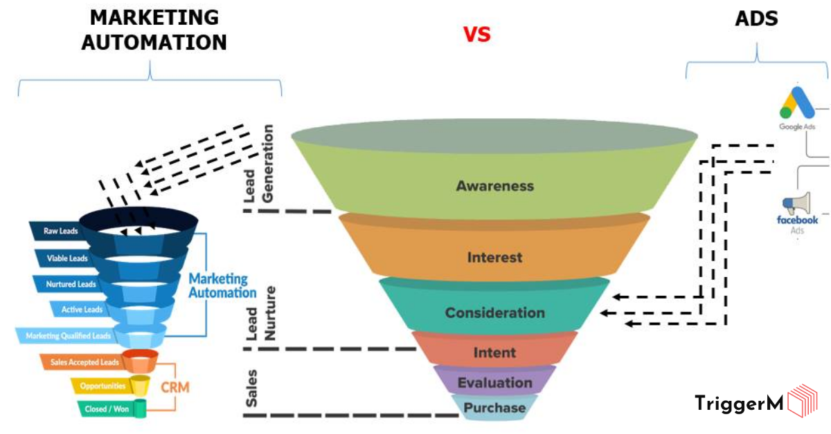 ADS-va-Marketing-automation