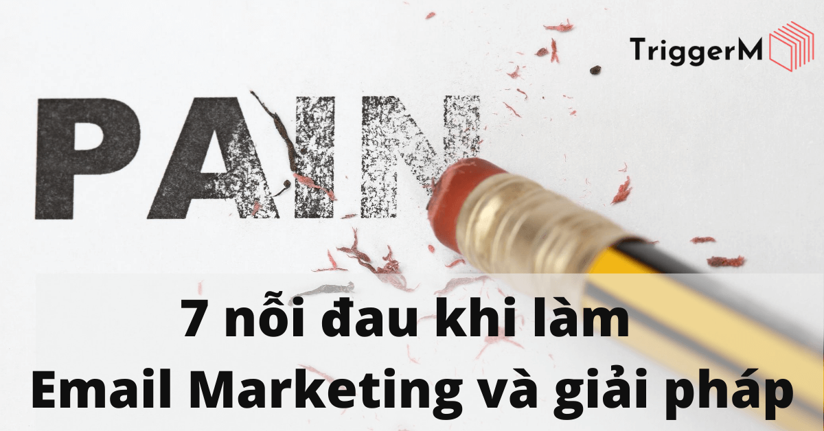 7 nỗi đau khi làm Email Marketing và giải pháp