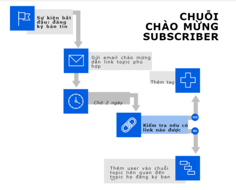 chuỗi email marketing automation