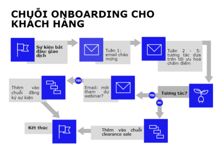 chuỗi email marketing automation