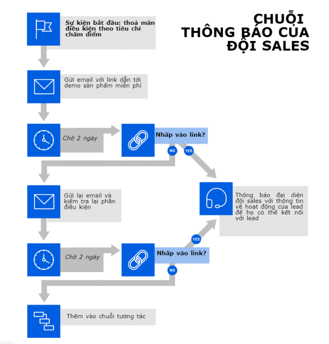 chuỗi email marketing automation